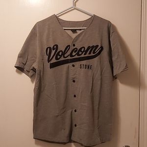 Volcom baseball style shirt